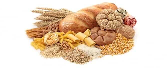 Variety of Grains and Pasta