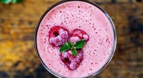 Raspberry smoothie