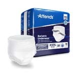 Attends Bariatric Underwear XXXLarge 74-92 inch Heavy Absorbency Case of 40 thumbnail