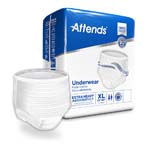 Attends Care Underwear Moderate-Heavy Absorbency XLarge 58-68 inch Case of 100 thumbnail