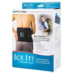 Battle Creek Ice It! ColdComfort Ice Pack Wrap with 3 Cold Packs 9x20 inch thumbnail