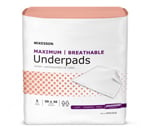 Cardinal Health 30x36 Inch Premium White Underpad Extra Absorbency Pack of 5 thumbnail