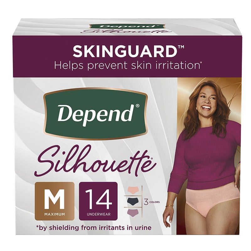 Depend Silhouette Underwear for Women Maximum Absorbency