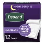 Depend Underpad Overnight 36x21 inch Package of 12 thumbnail