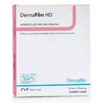 DermaRite DermaFilm HD Hydrocolloid Dressing 4x4 inch Box of 5 thumbnail