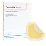 DermaRite DermaFilm Hydrocolloid X-Thin Wound Dressing with Grid 6x6 inch Box of 5 thumbnail