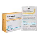 DermaRite DermaView II Transparent Film Wound Dressing 2.37x2.75 inch Box of 100 thumbnail