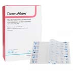 DermaRite DermaView IV Transparent Film Dressing 2.375x2.75 inch Box of 100 thumbnail