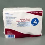 Dynarex Closed Circuit Closed System Foley Catheter Tray 14 FR Case of 10 thumbnail