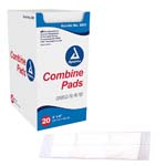 Dynarex Sterile Non-Adherent Combine Pad 5x9 inch Pack of 20 thumbnail