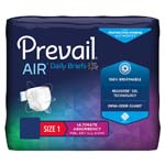 First Quality Prevail Air Briefs Size 1 Medium 26-48 inch Package of 20 thumbnail