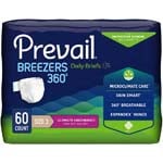 First Quality Prevail Air Plus Briefs Size 3 X-Large 58-70 inch Case of 60 thumbnail