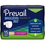 First Quality Prevail Air Plus Briefs Size 3 X-Large 58-70 inch Package of 15 thumbnail