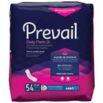 First Quality Prevail Bladder Control Pad Moderate Long 11 inch Case of 108 thumbnail