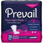 First Quality Prevail Bladder Control Pads Overnight Absorbency 16 inch Package of 30 thumbnail