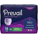 First Quality Prevail Underwear For Women 2X-Large 64-80 inch Waist/Hip Case of 56 thumbnail