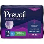 First Quality Prevail Underwear For Women Large 38-50 inch Waist Package of 18 thumbnail