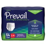 First Quality Prevail Unisex Overnight Underwear Small/Medium 34x46 inch Case of 64 thumbnail