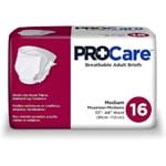 First Quality ProCare Adult Brief Tab Closure Medium 32-44 inch Heavy Case of 96 thumbnail