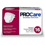 First Quality ProCare Adult Brief Tab Closure Medium 32-44 inch Heavy Package of 16 thumbnail