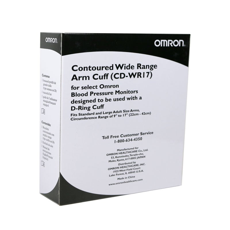 OMRON D-Ring Replacement Blood Pressure Cuff | 9 to 17