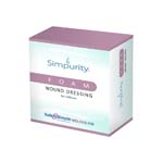 Safe N Simple Simpurity Foam Dressing 4x6 inch Pad Box of 12 thumbnail