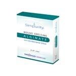 Safe N Simple Simpurity Silver Alginate 4x5 inch Pad Box of 10 thumbnail