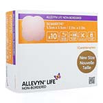 Smith & Nephew Allevyn Life Non-Bordered Foam Dressing 5.5x5.5 cm Box of 10 thumbnail