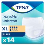 Tena ProSkin Plus Protective Underwear X-Large 55-66 inch Case of 56 thumbnail