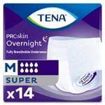 Tena Protective Underwear Overnight Super Medium 34-44 inch Case of 56 thumbnail