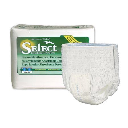 Select Disposable Absorbent Underwear, Medium