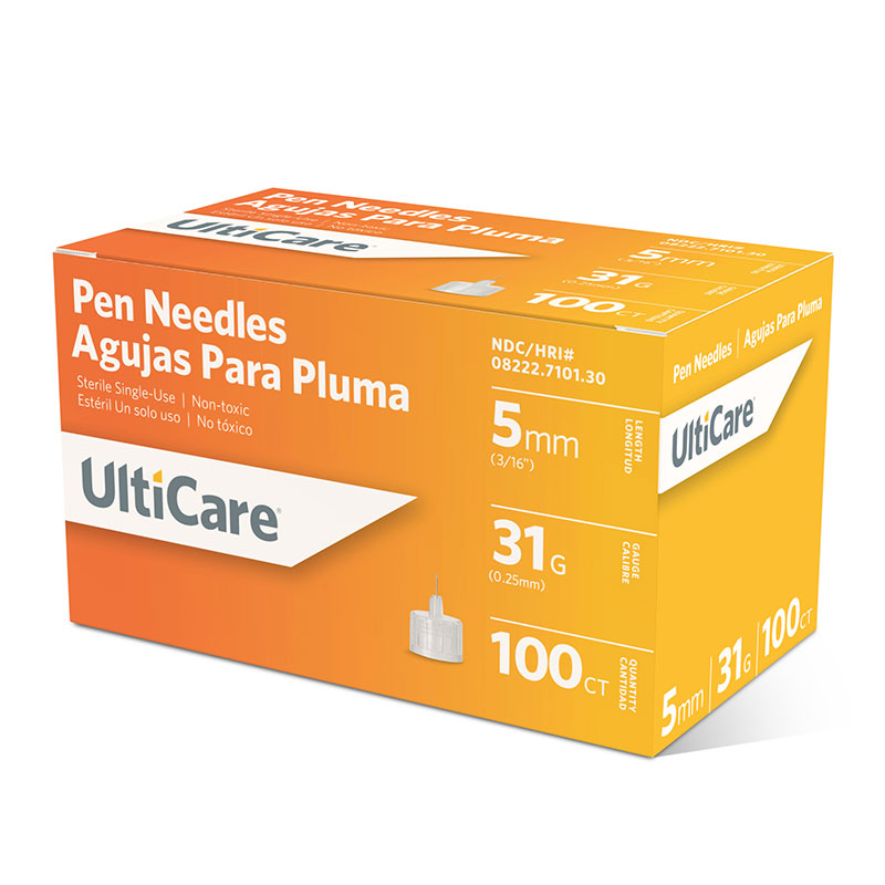 UltiCare Pen Needle 5mm 31g 100ct